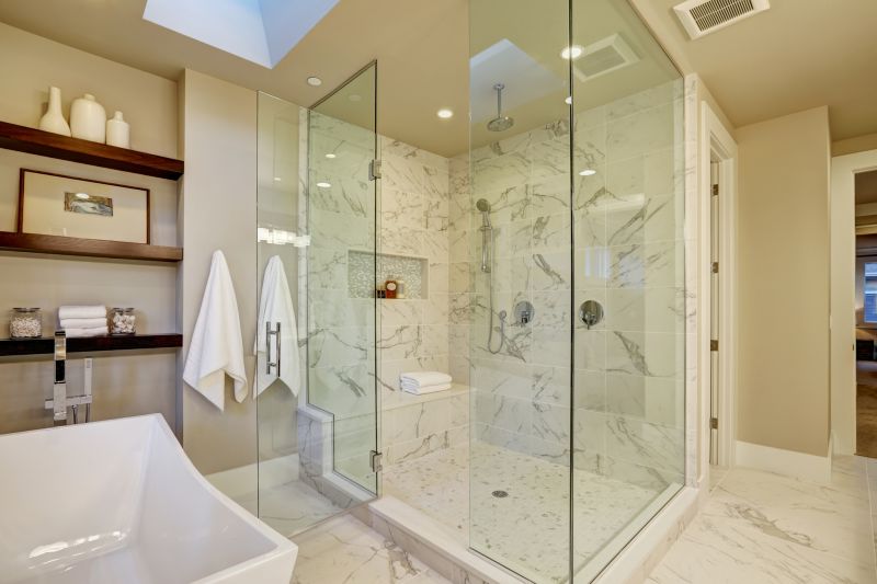 Luxurious Shower Area
